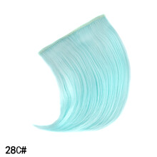 Clip-In Fringe Bangs Hairpiece Light Green