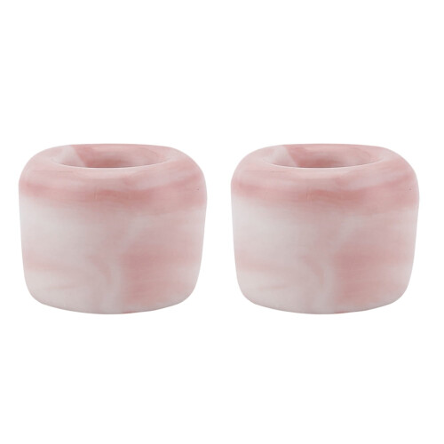 Ceramic Toothbrush Holder with Marble Grain Pattern 2 pcs