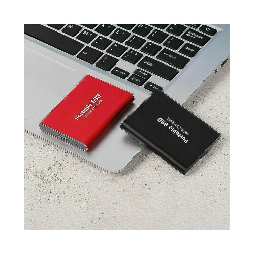 (sliver, 4TB) Bärbar extern SSD-hårddisk för bärbar dator och stationär dator 2