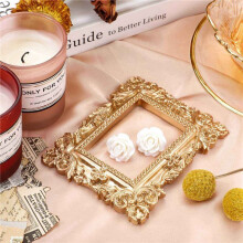 10 Pièces Vintage Résine Cadre Photo Tenture Murale Cadre Photo Table Top Bijoux Affichage Cadre Vacances Fête Hôtel Décor