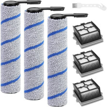 Roller Brush and Filters Replacement Parts for Floor One S7 Stretch Ultra/Stretch S6 Wet Dry Vacuum Cleaner