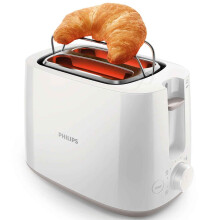 Brødrister HD2581 Hvid 2 Diske