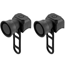 2pcs USB Rechargeable Bicycle Motorcycle Electric Bell Horn Mountain Road Cycling Horn Bike Accessories