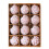 Christmas Ball Ornaments White Red 12PCS 80mm 1