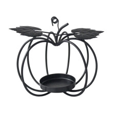 Pumpkin Metal Candle Holder Halloween Decor 1 Piece