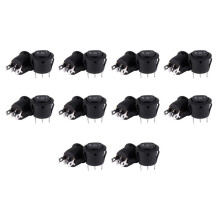 20 X CA 6A / 250V 10A / 125V 3 Broches SPDT / OFF / 3 Positions Rond Bateau Interrupteur A Bascule