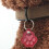 Leather Cat Paw Keychain with Fur Compartment for Pet Ashes 4