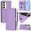 PU Leather Wallet Case for Samsung Galaxy S23 5G Purple 1