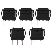 5X AC15A/250V 20A/125V 3 Pin SPDT -OFF- 3 Position Snap Rocker