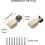 (As show, One size) Leather Knobs Dresser Drawer Knobs Kitchen Cabinet Bathroom Cabinet Pulls 8pcs/Set 2