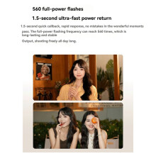 IT30Pro for TTL Flash 2.4GHz Wireless High-Speed Sync 1/8000s 2.8in Touchscreen for Photography Silver