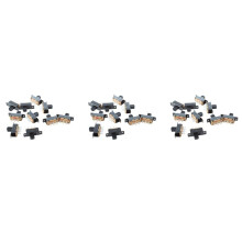 30 Pcs SS22F25-G7 2 Position DPDT 2P2T Montage Panneau Interrupteur A Glissiere Solder Lug