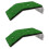 2X Lawn Turtle Basking Platform Turtle Resting Basking Platform, Simulation Grass Turtle Ramp for Turtle Tank, Reptile S 1