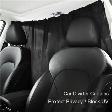 3X Tenda Divisoria per Auto Tenda Parasole per Auto Tenda per Finestra Laterale Da Viaggio Tenda per La Privacy di Notte Nel Campeggio per Auto