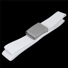6X Toile Ceinture Blanche Coton Ceintures Bande Textile Ceinture