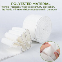 2X Curtain Pleat Tape, 10 Meters/11 Yards Pleater Tape for Curtains with 60 Pcs 4 Prongs Curtain Pleat Hooks for Drapes