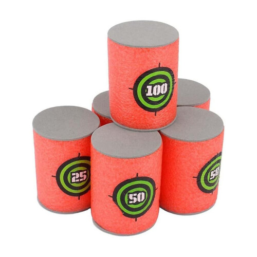 12pcs Soft Foam Target Cans For Nerf Guns Games 1