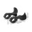 1pair 22.2mm Bicycle Bar Ends Ergonomic Design Mountain Bike Handlebar Handle 4
