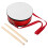 Red Wood Kids Marching Snare Drum Set 1