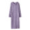 Women's Solid Purple Long Robe Winter Loose Bathrobe One 1