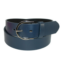 CTM Womens 35 mm Wide Basic Bridle Belt