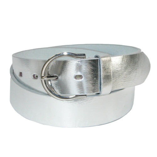 CTM Womens 35 mm Wide Basic Bridle Belt