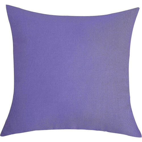 (As show, One size) Housses de coussin décoratives faites main en toile 100% coton uni. 1