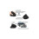 (As show, One size) Mouse per mancini, wireless 2.4g USB, ergonomico verticale, silenzioso - Nero 4