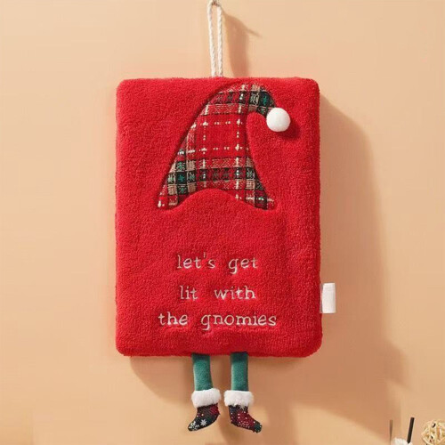 Christmas Hand Towels for Bathroom and Kitchen Set