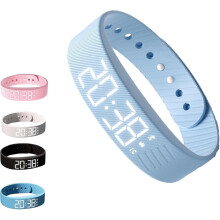 Fitsleeps Alarm Clock Watch Silent Vibrating Snooze-Free