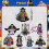 8 mini figurines One Piece : Blocs de construction anime pour enfants 2