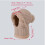 Knitted Beanie Hat for Women Windproof Snow Cap Full Face 2