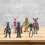 Five Nights At Freddy's Leksaksfigurer 2 Generation Monteringsversion Set 3
