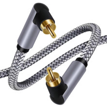 Digital Coaxial Subwoofer Cable 90 Right-Angle Male-Male