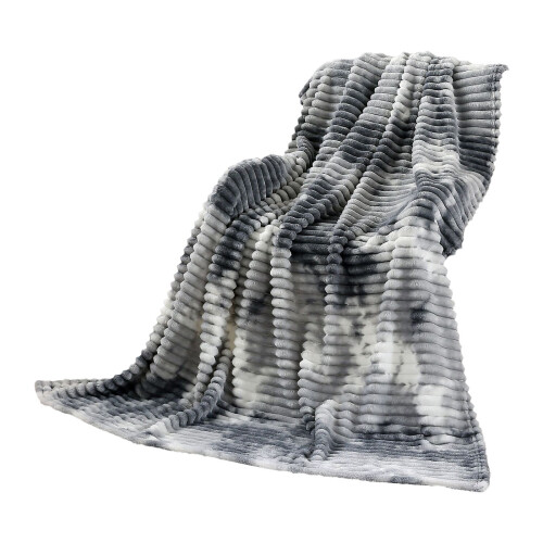 Velvet Throw Blanket Oversized Luxury Thick Winter King Bed 1