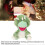 Marionnette à main interactive en forme d'animal vert - Peluche douce de 25 cm avec bouche mobile pour 4