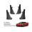 Accessori per blocchi di fango per una Chevrolet Corvette C8 2