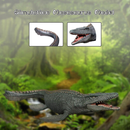 Realistisch groot Mosasaurus-model, levensecht dinosaurusmodel, speelset. 2