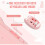 - Cute Cat Pastel Pink Wireless Keyboard And Mouse Set, 84 Keys Retro Typewriter 2
