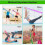 Resistance Bands, Professional Latex Elastic Exercise Bands Long Stretch Bands 4