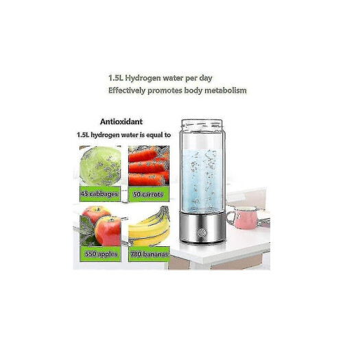 Bimirth Waterstofgenerator Waterfles, Echte Moleculaire Waterstofgenerator Ionisator Maker Machine 1
