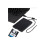 (As show, One size) USB-diskettenhet, extern USB-diskettenhet 1,44 MB tunn plug-and-play-hårddisk för PC Windows 2000/XP 4