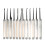 Transparent 15pcs Lock Picking Set Kit Tool With Transparent Practice Training Padlock Lock For Lock 2