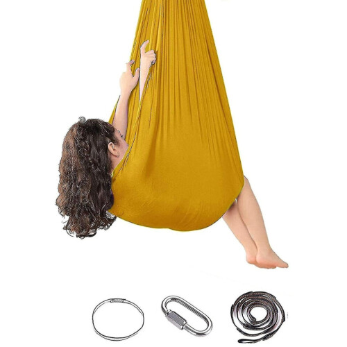 Indoor Therapy Swing For Kids Soft Hammock Swing With Special Needs 1