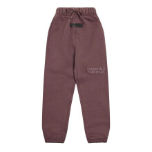 (6-7 Years, Plum) Fear Of God Essentials Childrens/Kids Jogging Bottoms