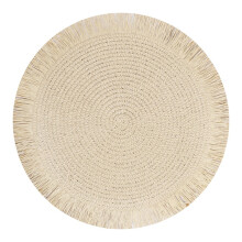 Round Paper Placemats Woven Heat Resistant 2026