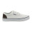 Bench (8 UK, White) Bench Mens Donnie Contrast Panel Canvas Trainers 1