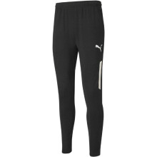 (XS, Black/White) Puma Mens Team Liga Tracksuit Bottoms