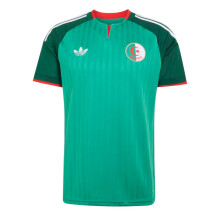 (M, Green/White) Adidas Mens World Cup 2026 Algeria Away Shirt