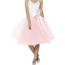 Women's Short Tutu Skirt with Sash Black M